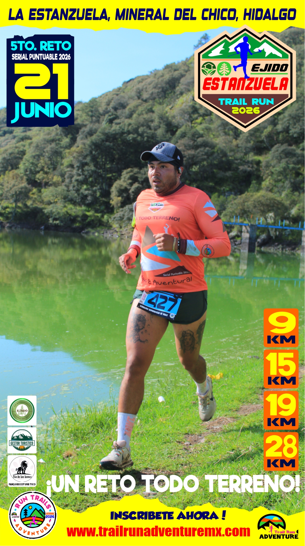 EJIDO ESTANZUELA TRAIL RUN - MINERAL EL CHICO, HIDALGO, MÉXICO 